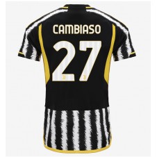 Juventus Andrea Cambiaso #27 Hemmatröja 2023-24 Korta ärmar